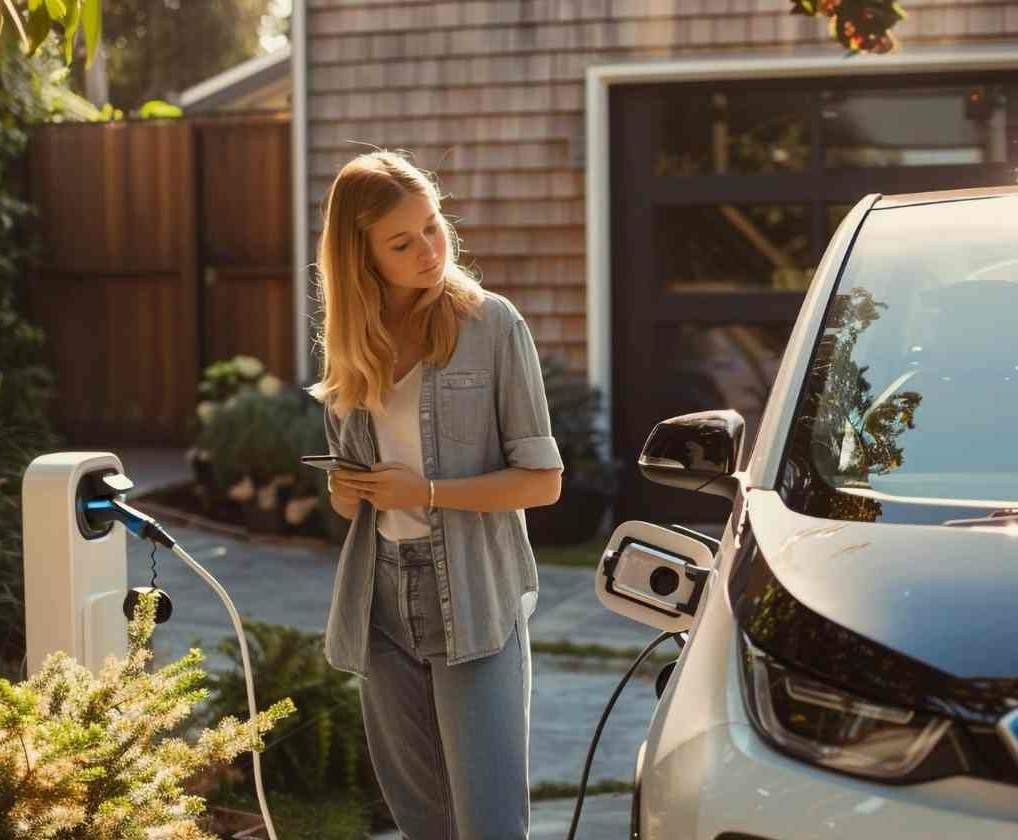 cargador coche casa